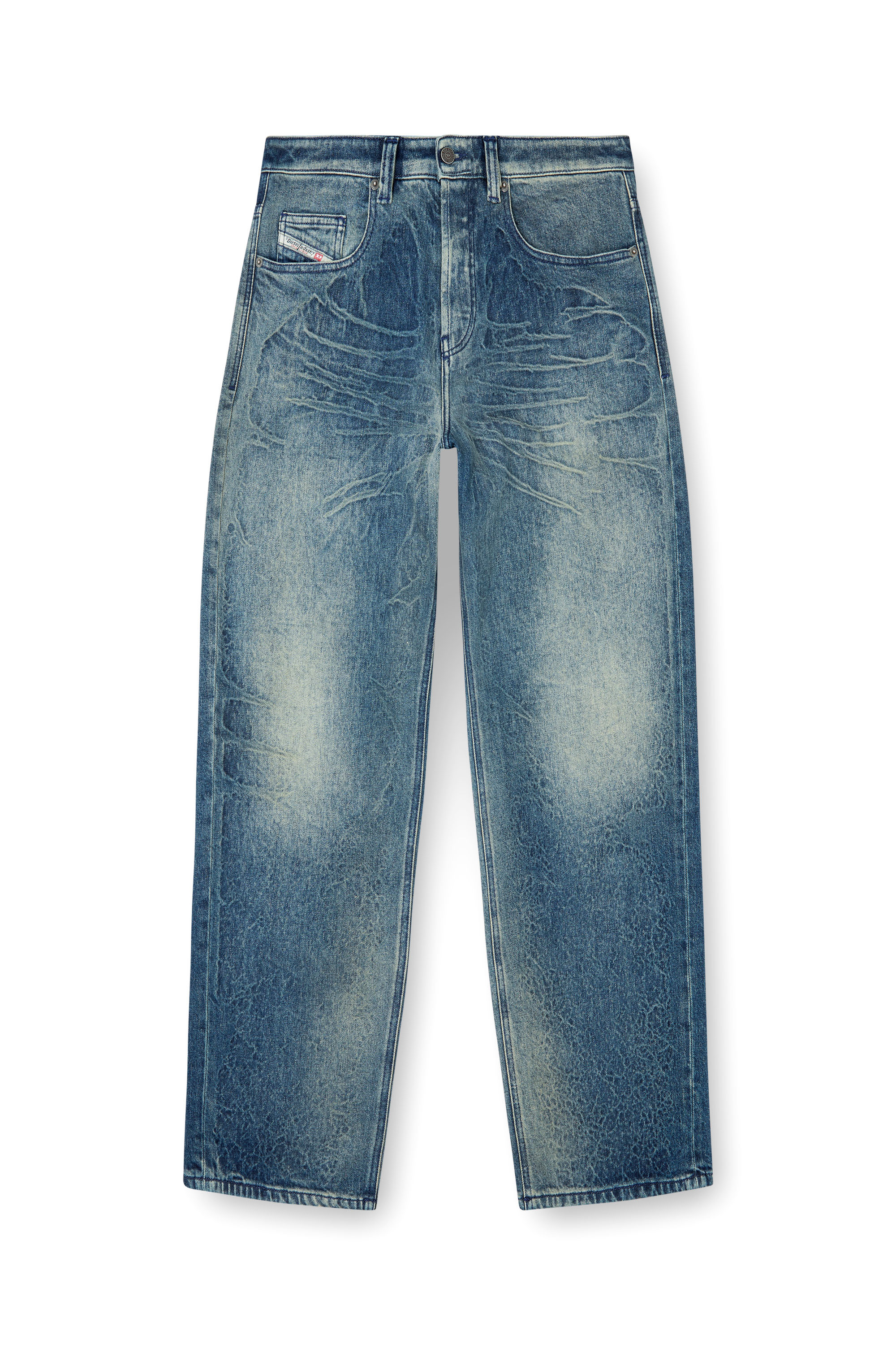 Relaxed Jeans 2001 D-Macro 007BG, Dark Blue